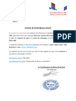 Note dinformation Master Droit Privé  P3 1