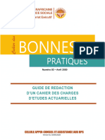 Guide Redaction Cahier de Charge Etudes Actuarielles N2 Avril 2020 Bonnes Pratiques Magazine