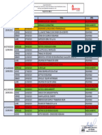 Temario de Charla Del Mes de Agosto 2023