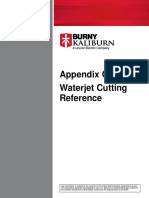 Appendix C, Waterjet Cutting Reference, 10 LCD Plus