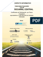 Prospecto Informativo Caf Am Ferrocarril Central