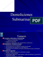 Demoliciones Submarinas Comerciales Bupromun