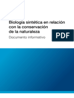 Biología Sintetica IUCN