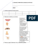 EVALUACIONES DEL SEGUNDO TRIMESTRE DE CIENCIAS NATURALES Ailin y Dilan