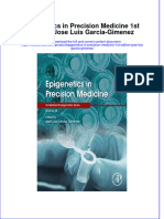 Free Download Epigenetics in Precision Medicine 1St Edition Jose Luis Garcia Gimenez Full Chapter PDF