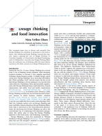 Olsen, N. V. (2015) - Design Thinking and Food Innovation.