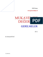 05 1 Gerilmeler