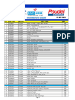01.10.2023 Uno Minda Air and Oil Filter Updated Price List