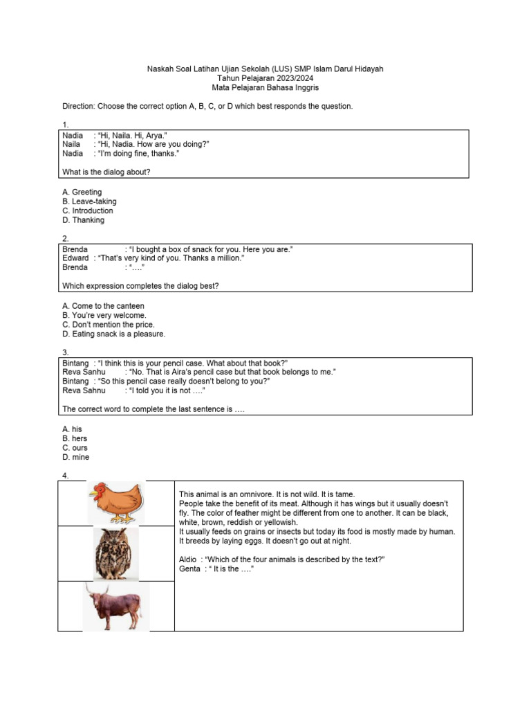 Soal lus bing 2024 50 download free pdf drink juice