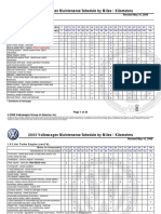 VW Maintenance Card 2005 Revised May 16 2008 PDF