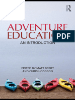 Chris Hodgson, Matt Berry - Adventure Education - An Introduction - Routledge (2011)