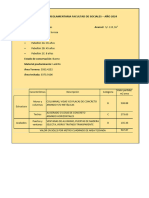 Cálculos para La Obtención de Total de Área Techada