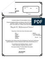 Desain Undangan Tahlilan Versi 7