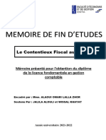 Pfe Le Contentieux Fiscal (Jalila Et Wissal)