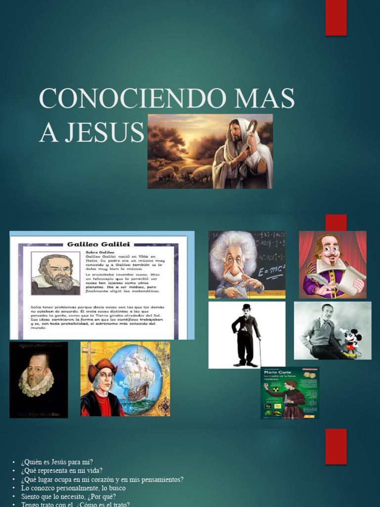 Conociendo Mas A Jesus 1 Pdf