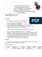 Laboratorio N°1 Determinación de La Densidad en Sólidos y Líquidos