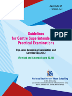 Guidelines For Centre Suptd (Practical) - Full - 04-09-2023 October-2023 Practical Exams Compressed