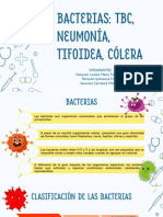 TBC, Neumonia, Tifoidea y Colera