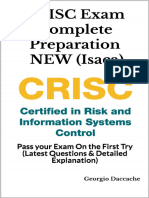 Dokumen - Pub - Crisc Exam Complete Preparation New Isaca Pass Your Exam On The First Try Latest Questions Amp Detailed Explanation
