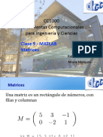 Clase 8 Matlab Matrices