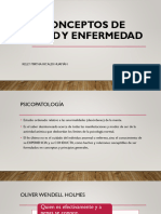 Conceptos de Salud y Enfermedad