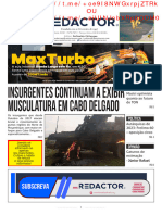 Maxturbo: Insurgentes Continuam A Exibir Musculatura em Cabo Delgado