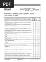 Questionnaire DIVA-5 pour TDAH adulte | PDF | DSM-5 | Adolescence