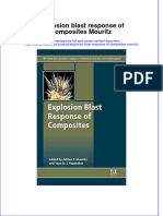 Free Download Explosion Blast Response of Composites Mouritz Full Chapter PDF