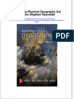 Free Download Exploring Physical Geography 3Rd Edition Stephen Reynolds Full Chapter PDF