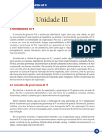 Governança Corporativa de TI - Unidade III