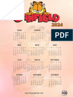 Calendario Garfield 2024