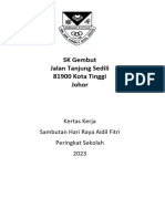 Kertas Kerja Hari Raya 2023