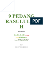 9 Pedang Rasulullah