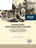 Menendez, Colonialismo, Neocolonialismo y Racismo (1)