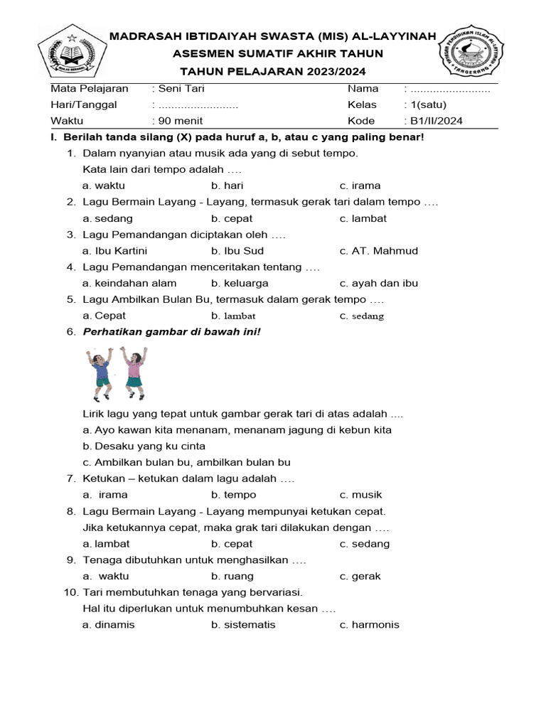 Mengukur Pemahaman: Contoh Soal UAS IPS Kelas 4 Semester 2 untuk Mempersiapkan Siswa Unggul