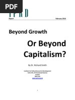 Beyond Growth or Beyond Capitalism