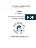 ANALYTICAL STUDY OF MODERN TECHNIQUES OF CRIME SCENE INVESTIGATION AND ITS IMPACT ON CASE OR TRAIL 2