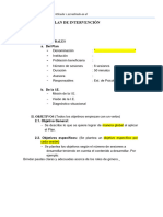 Primer Avance Del Esquema de Informe de Aplicación Del Modelo de Atención