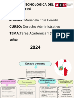 Tarea Academica 1 Derecho Administrativo