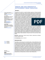 Financial and Legal Principles of Cryptocurrency M