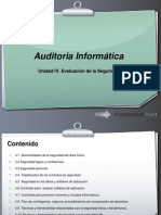 Unidad IV Auditoria