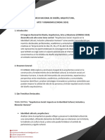 1 ARQUITECTURA Congreso Nacional de Diseño, Arquitectura, Arte y Urbanismo (CONDAU 2024)