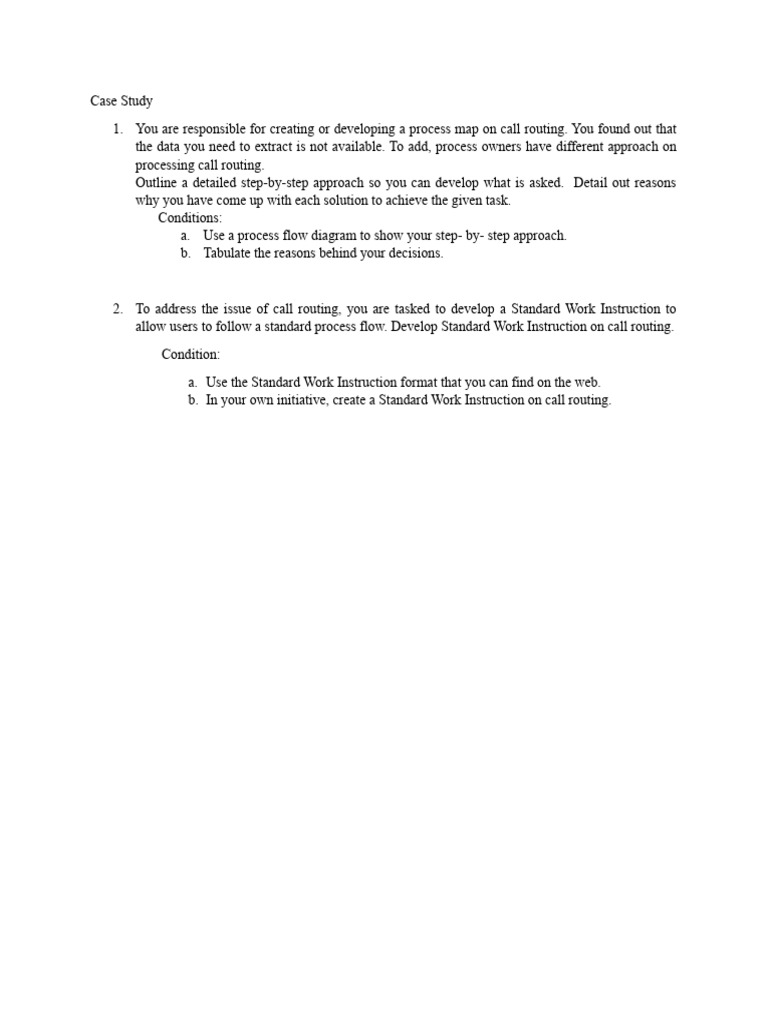 Case Study - Process Engr | PDF | Computers