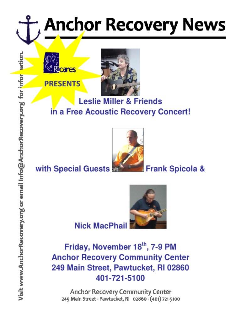 Acoustic Recovery Concert | PDF | Social Science | Home & Garden