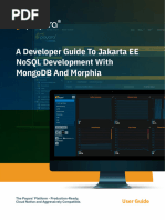 A Developer Guide To Jakarta EE NoSQL Development With Mongodb and Morphia