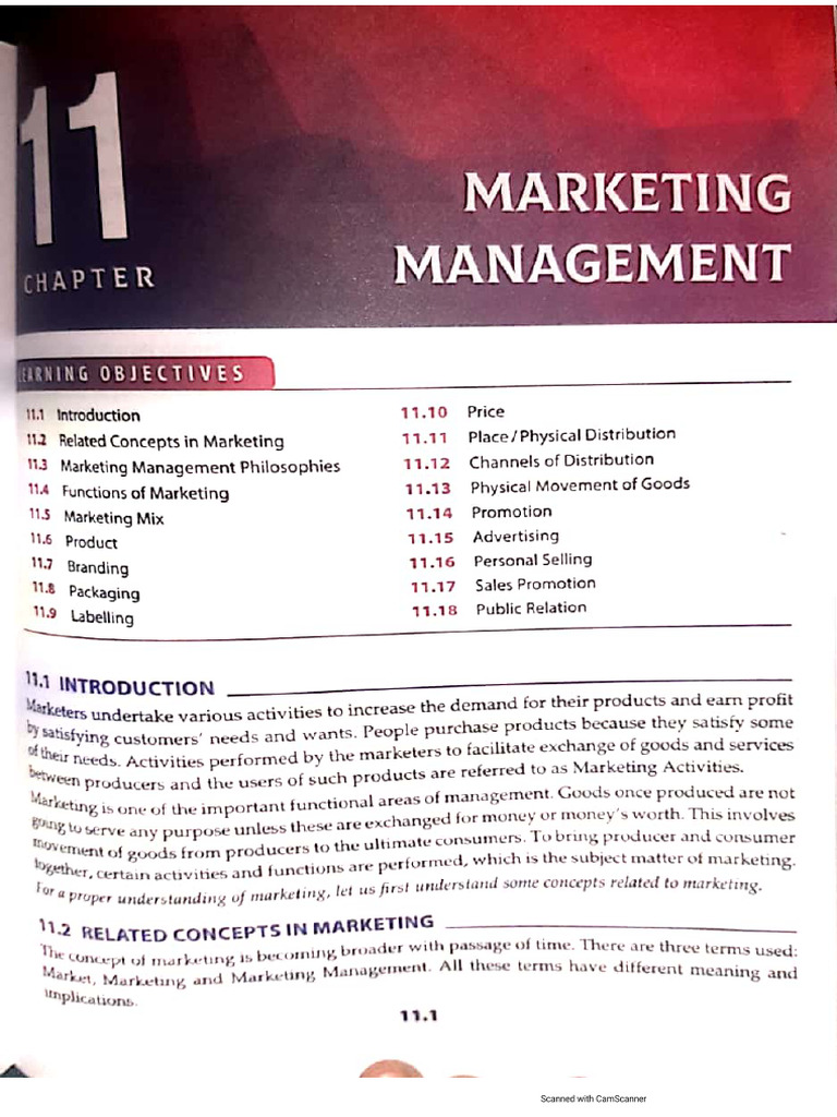 CH 11 Marketing Management Sandeep Garg | PDF