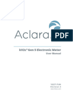 kV2c Gen 5 Electronic Meter: User Manual