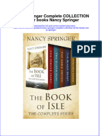 Free download Nancy Springer Complete Collection All Her Books Nancy Springer full chapter pdf epub