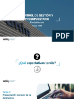 CONTROL DE GESTIÓN Y PRESUPUESTARIO - Presentación - Mar-24