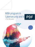 Brochure MBA Cybersecurity & IoT - Francia